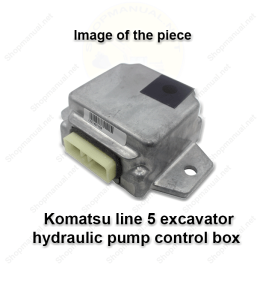 001-Komatsu-line-5-excavator-hydraulic-pump-control-box