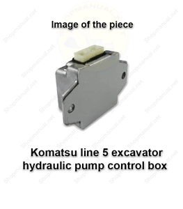 003-Komatsu-line-5-excavator-hydraulic-pump-control-box