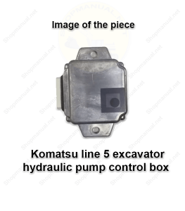 004-Komatsu-line-5-excavator-hydraulic-pump-control-box